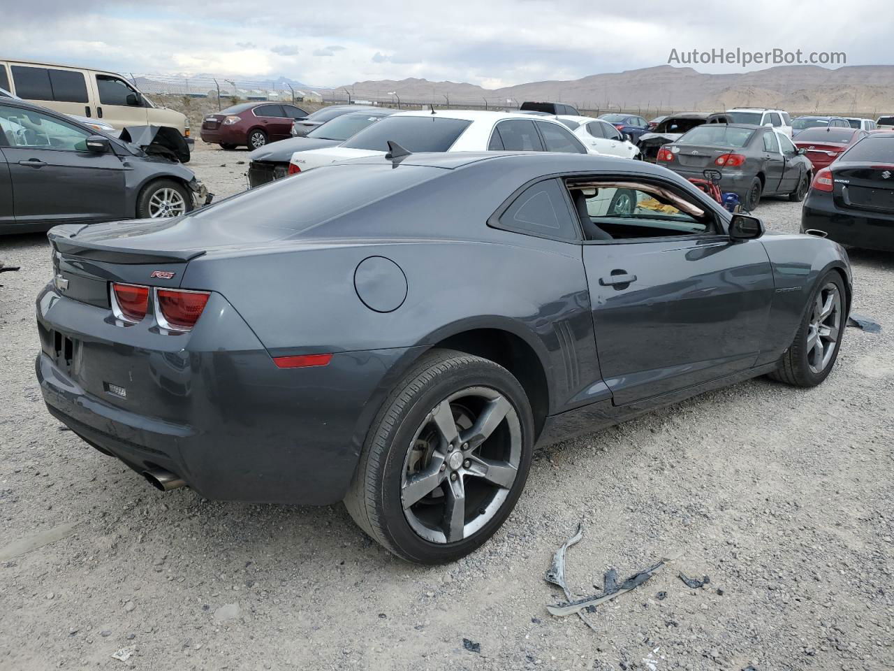 2010 Chevrolet Camaro Lt Серый vin: 2G1FC1EV0A9128928