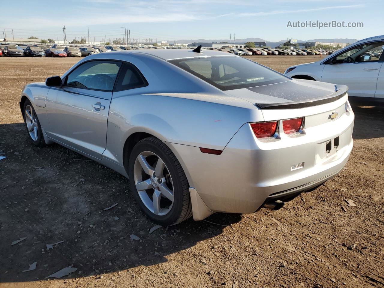 2010 Chevrolet Camaro Lt Silver vin: 2G1FC1EV0A9148208