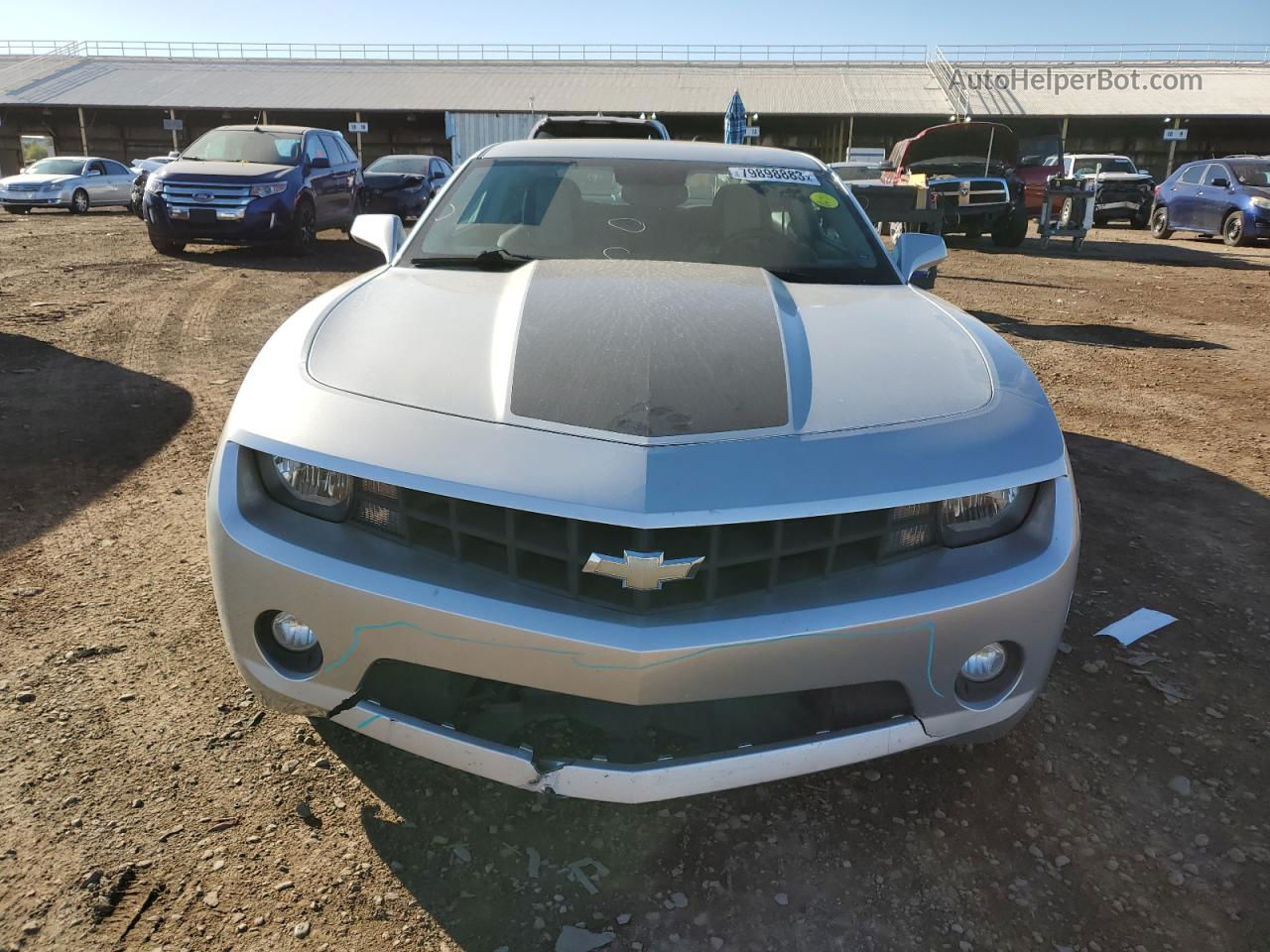 2010 Chevrolet Camaro Lt Silver vin: 2G1FC1EV0A9148208