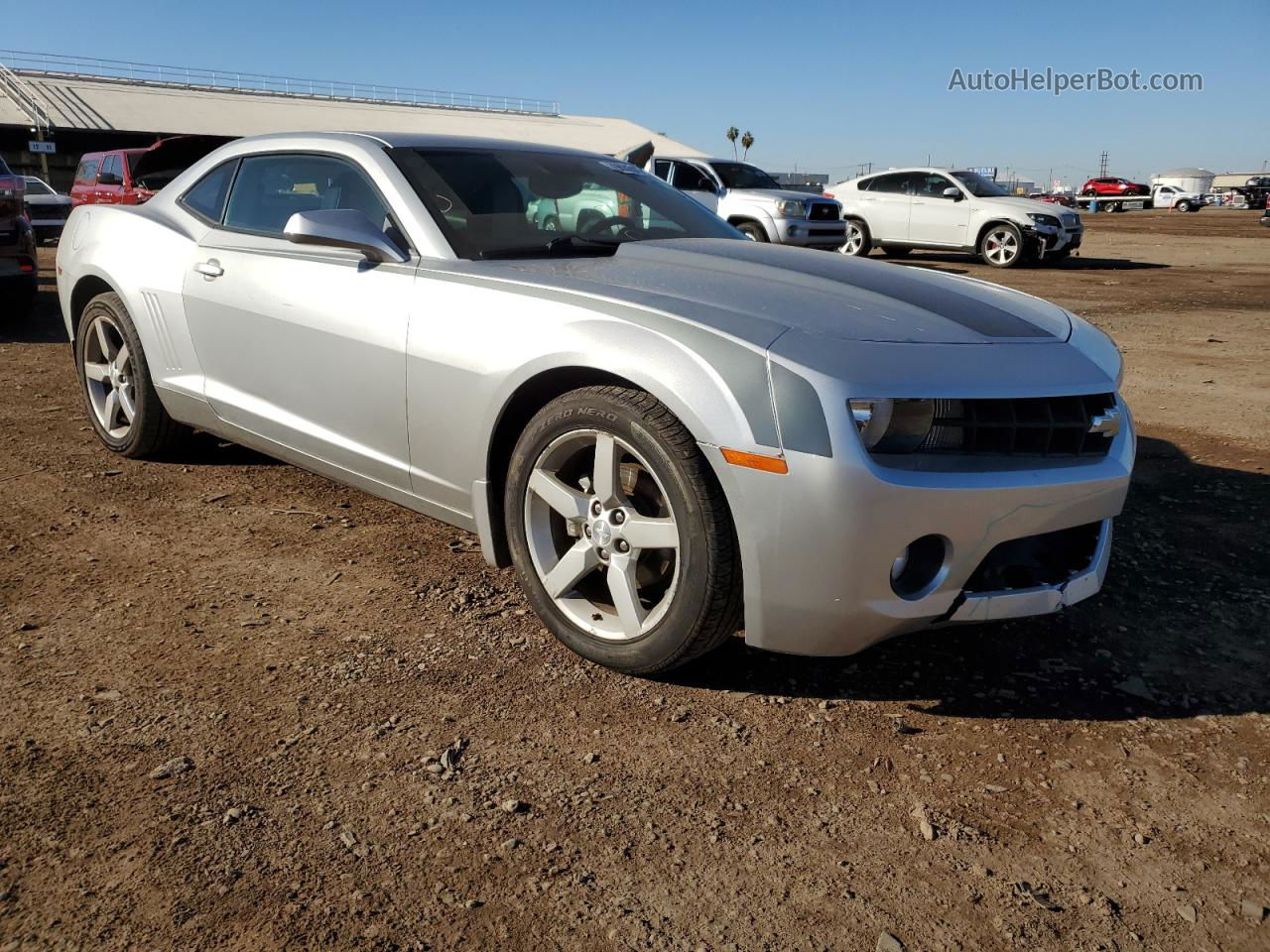 2010 Chevrolet Camaro Lt Silver vin: 2G1FC1EV0A9148208