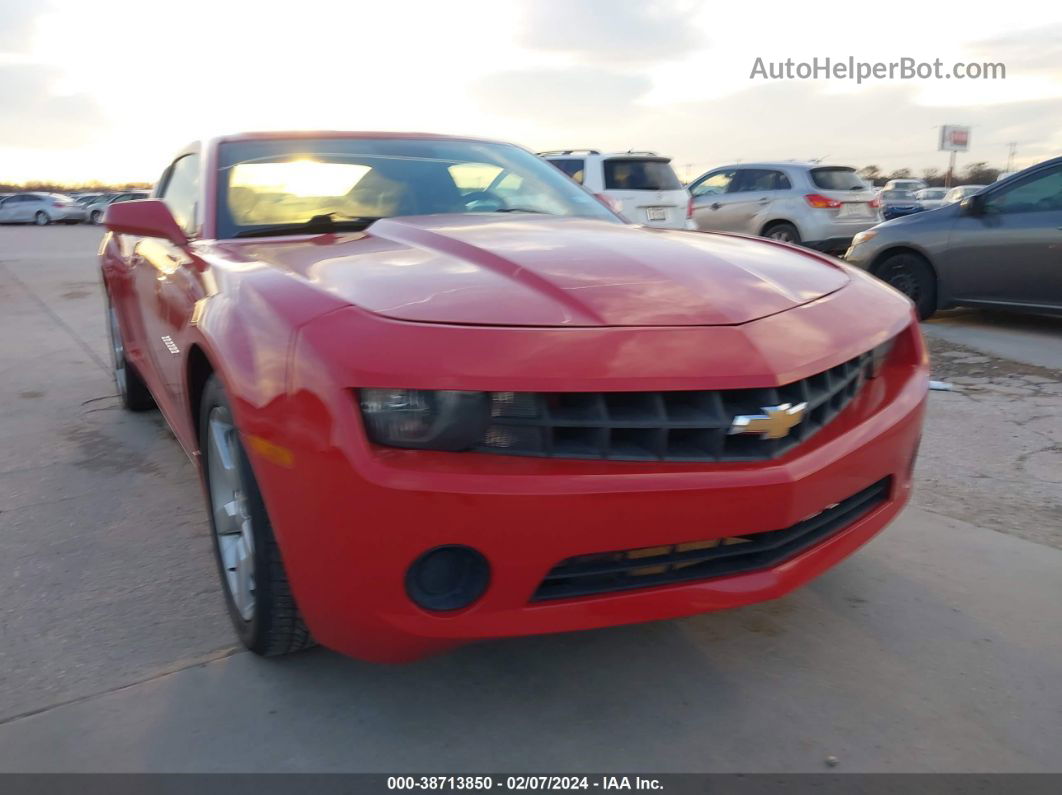 2010 Chevrolet Camaro 2lt Red vin: 2G1FC1EV0A9170757