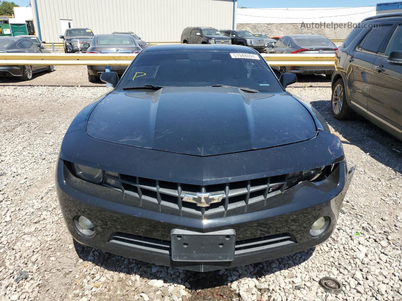 2010 Chevrolet Camaro Lt Black vin: 2G1FC1EV0A9178227