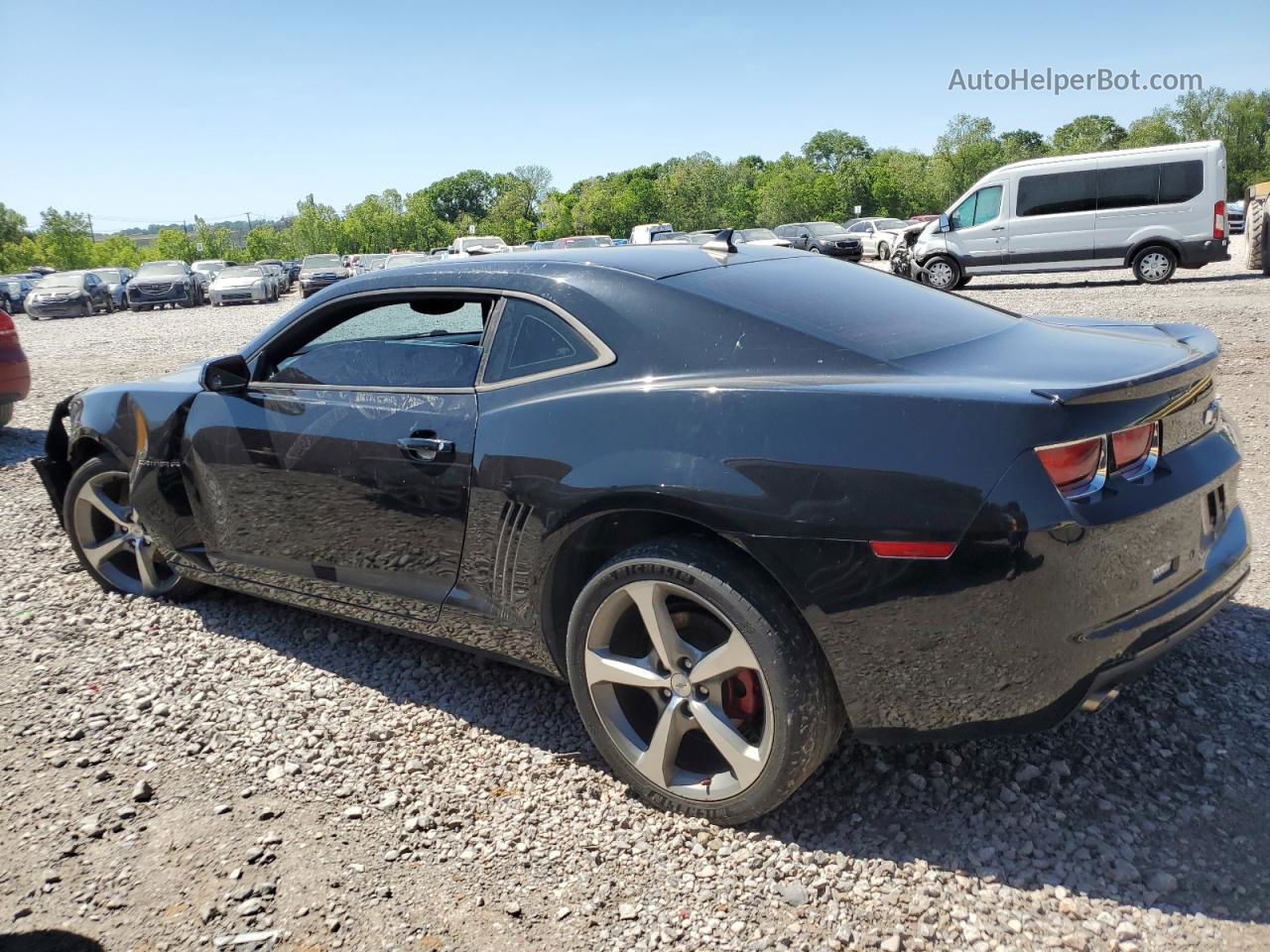 2010 Chevrolet Camaro Lt Черный vin: 2G1FC1EV0A9178227