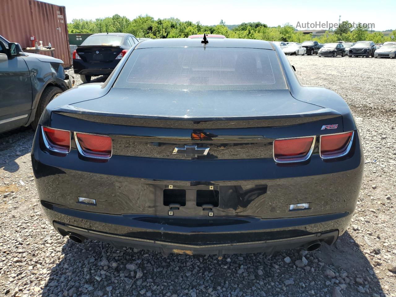 2010 Chevrolet Camaro Lt Black vin: 2G1FC1EV0A9178227