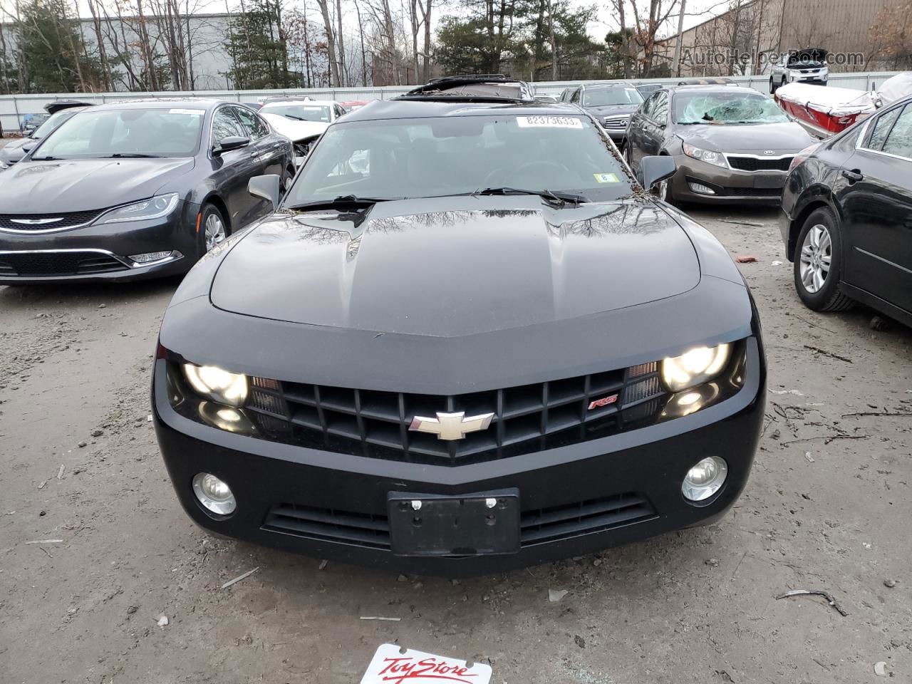 2010 Chevrolet Camaro Lt Черный vin: 2G1FC1EV0A9199935