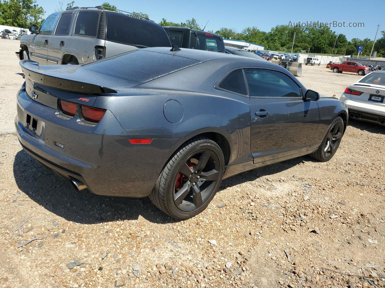 2010 Chevrolet Camaro Lt Gray vin: 2G1FC1EV0A9215289