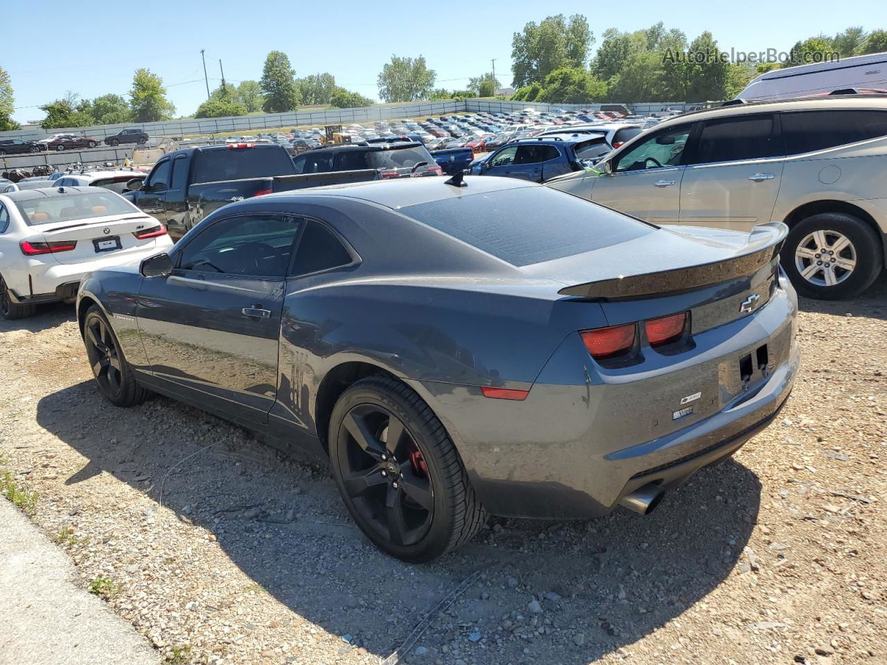 2010 Chevrolet Camaro Lt Gray vin: 2G1FC1EV0A9215289