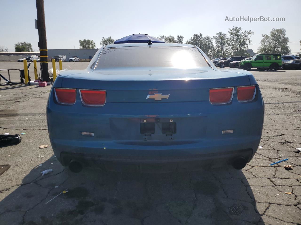 2010 Chevrolet Camaro Lt Blue vin: 2G1FC1EV1A9125570