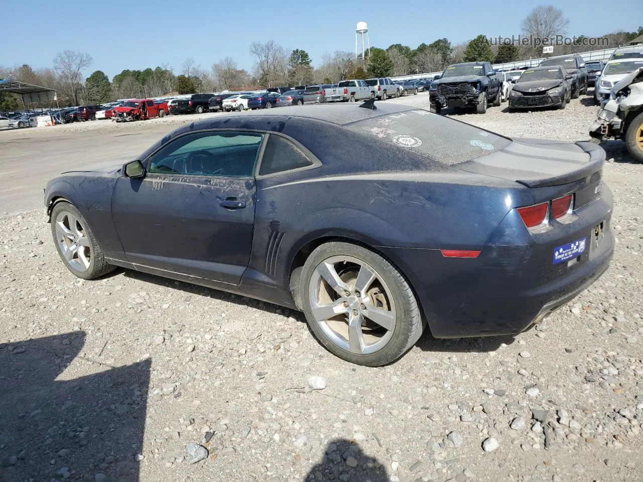 2010 Chevrolet Camaro Lt Blue vin: 2G1FC1EV1A9168550