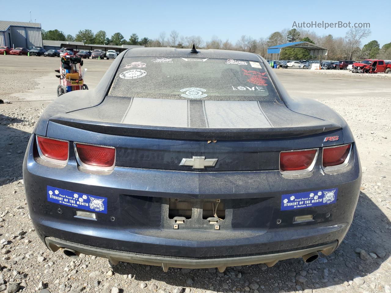 2010 Chevrolet Camaro Lt Blue vin: 2G1FC1EV1A9168550