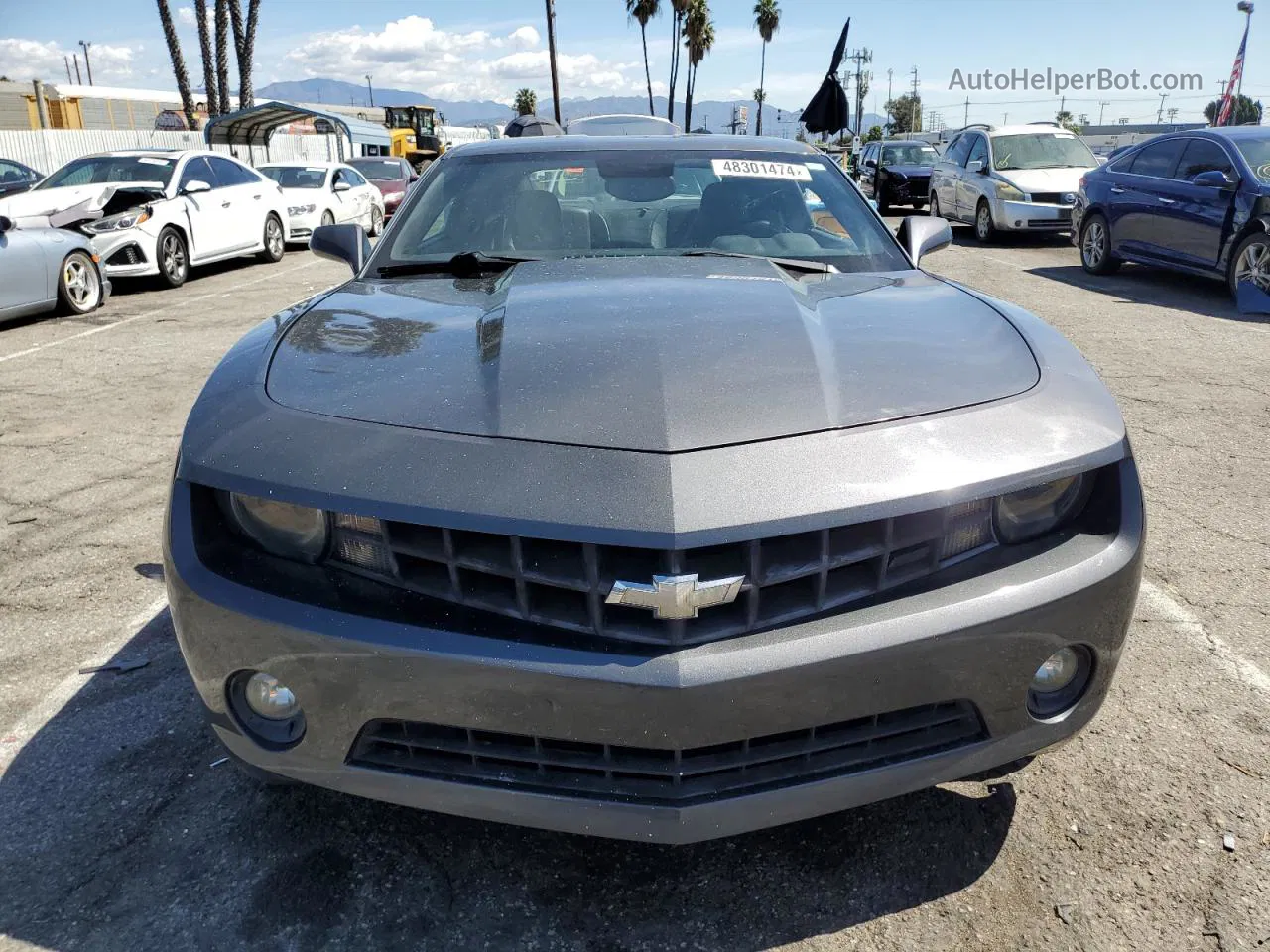 2010 Chevrolet Camaro Lt Charcoal vin: 2G1FC1EV1A9182254