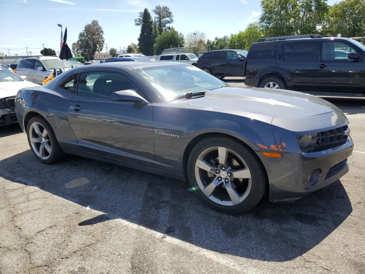 2010 Chevrolet Camaro Lt Charcoal vin: 2G1FC1EV1A9182254