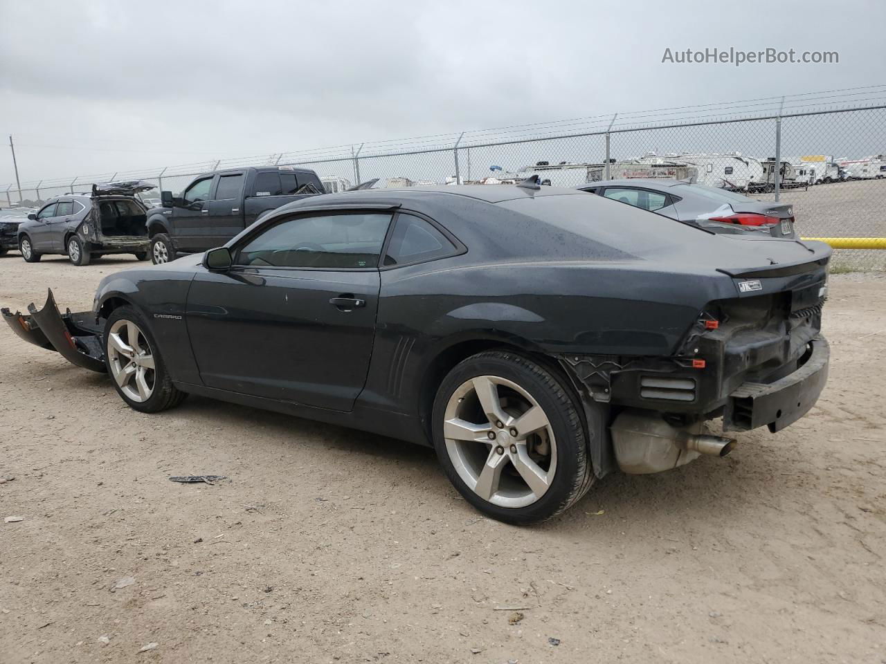 2010 Chevrolet Camaro Lt Black vin: 2G1FC1EV1A9188247