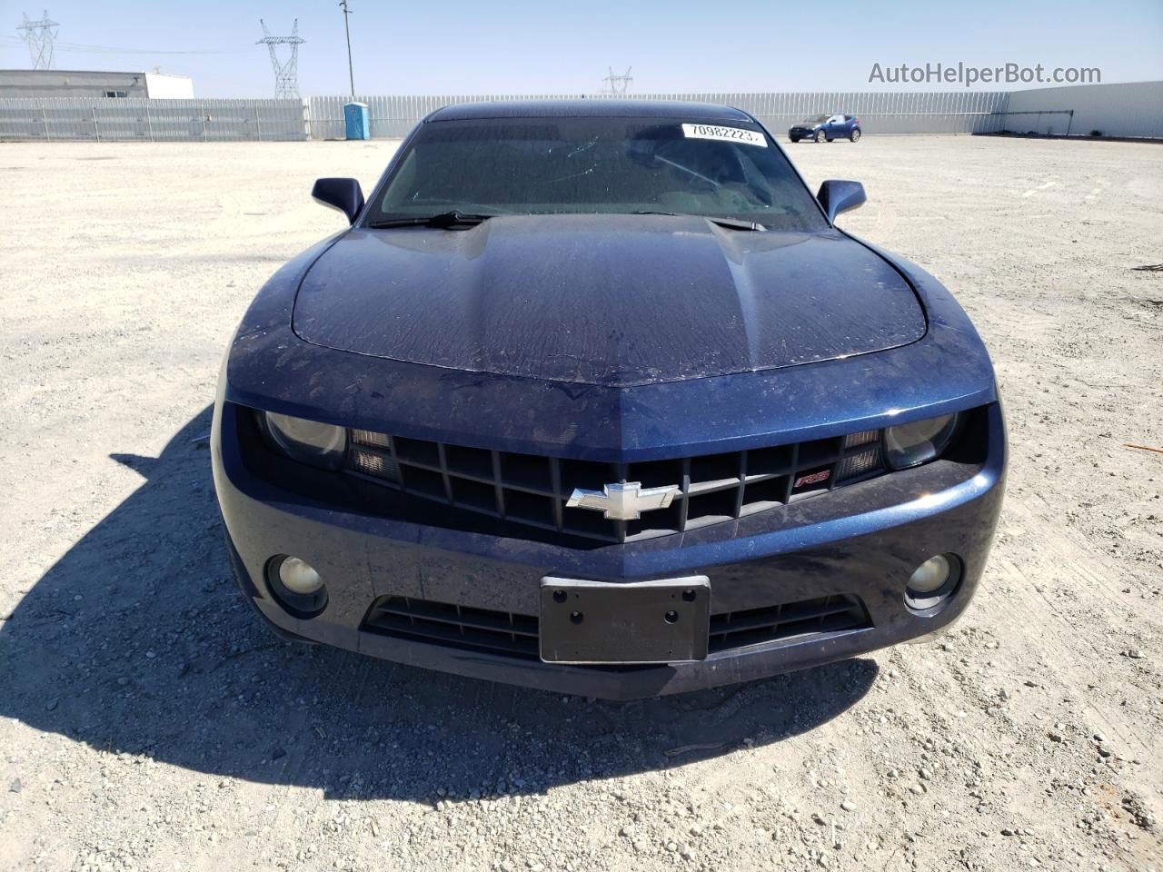 2010 Chevrolet Camaro Lt Синий vin: 2G1FC1EV1A9200235