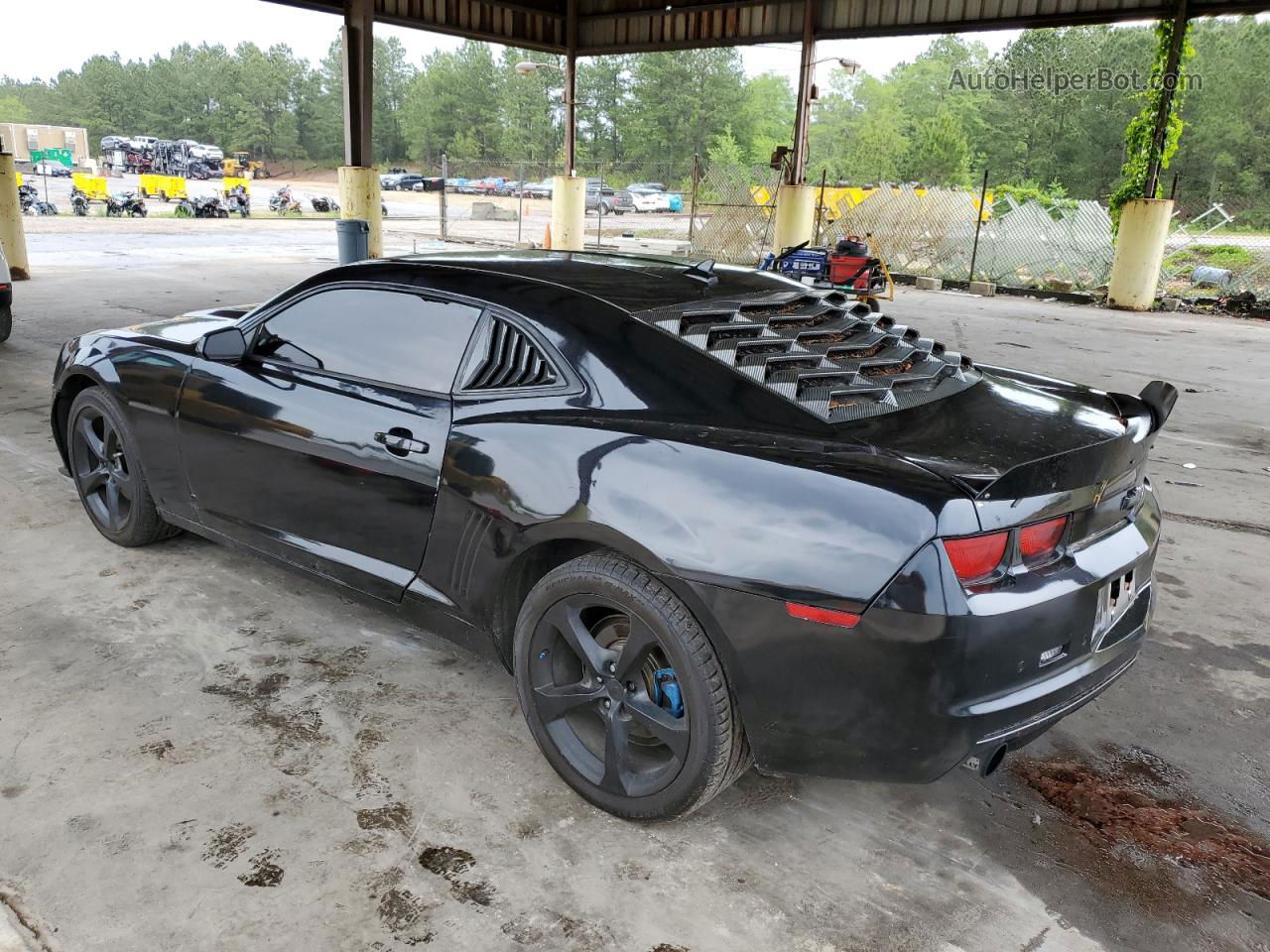 2010 Chevrolet Camaro Lt Black vin: 2G1FC1EV2A9101360