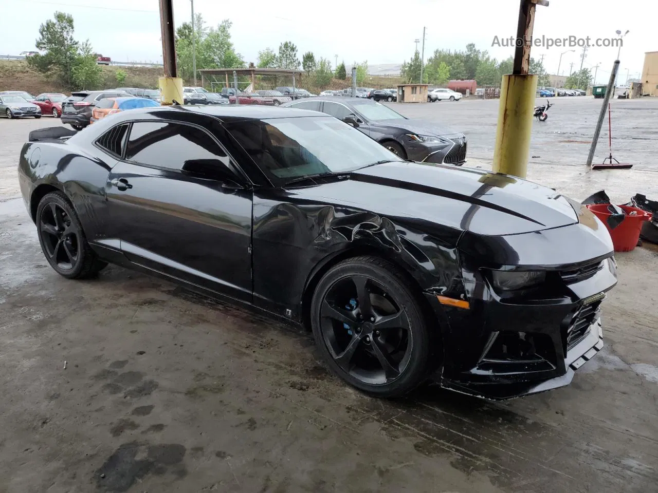 2010 Chevrolet Camaro Lt Black vin: 2G1FC1EV2A9101360