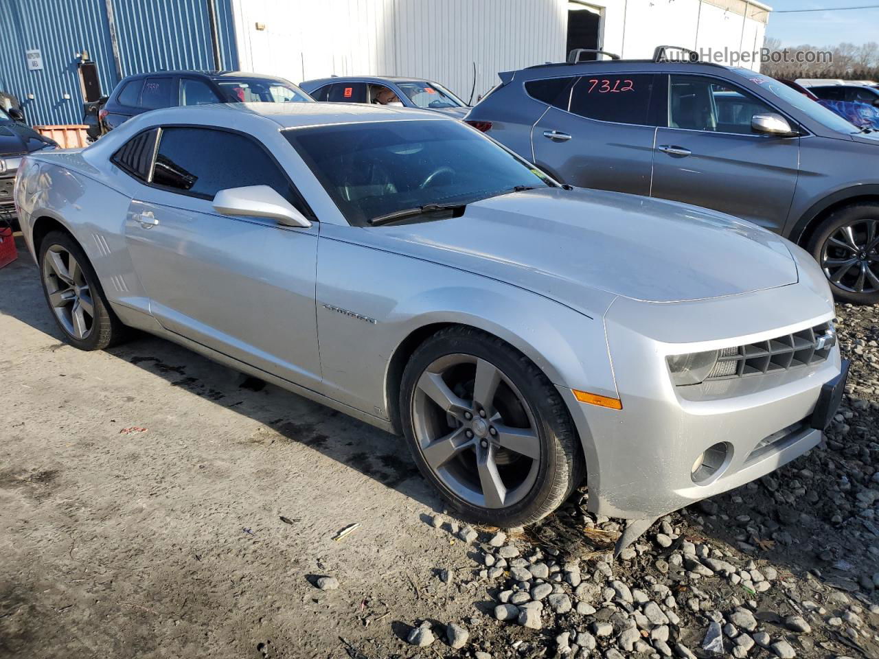 2010 Chevrolet Camaro Lt Silver vin: 2G1FC1EV2A9101410