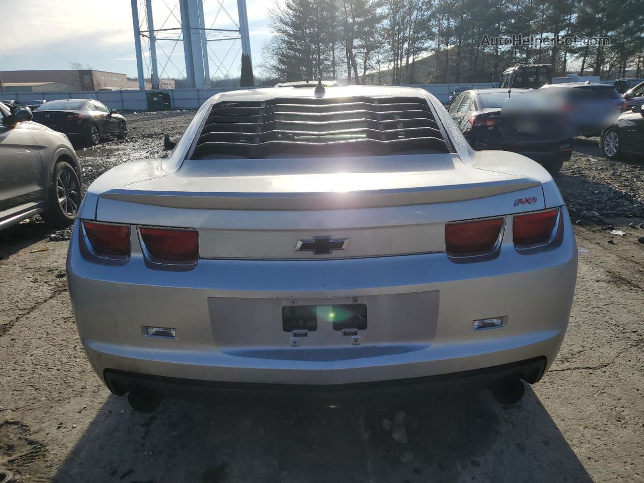 2010 Chevrolet Camaro Lt Silver vin: 2G1FC1EV2A9101410