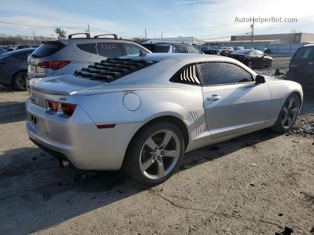 2010 Chevrolet Camaro Lt Silver vin: 2G1FC1EV2A9101410