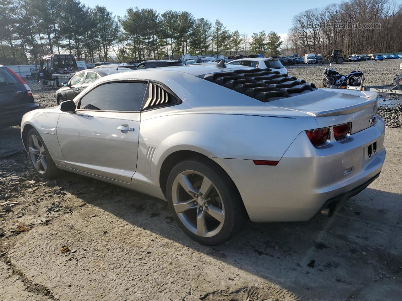 2010 Chevrolet Camaro Lt Silver vin: 2G1FC1EV2A9101410