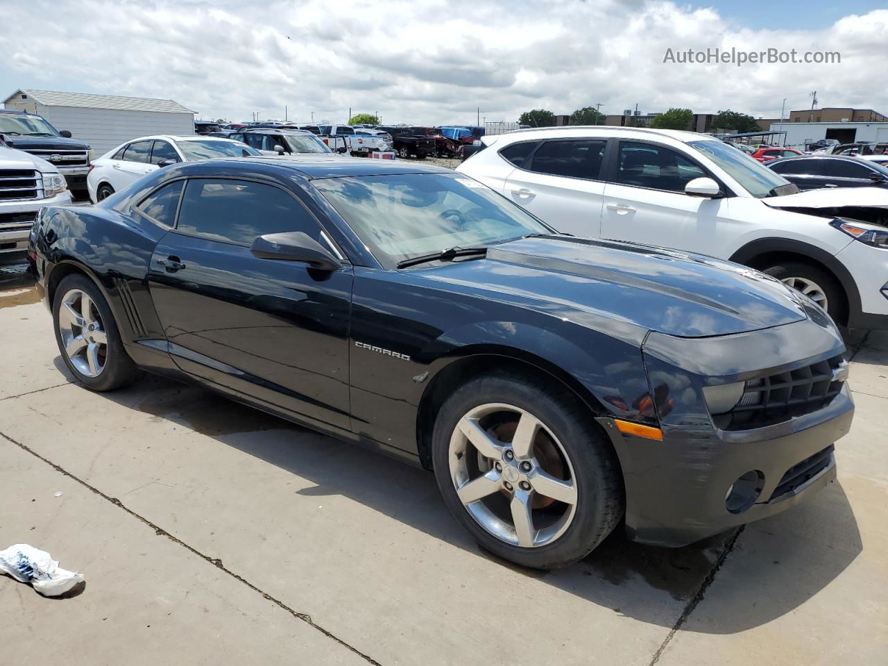 2010 Chevrolet Camaro Lt Black vin: 2G1FC1EV3A9170624