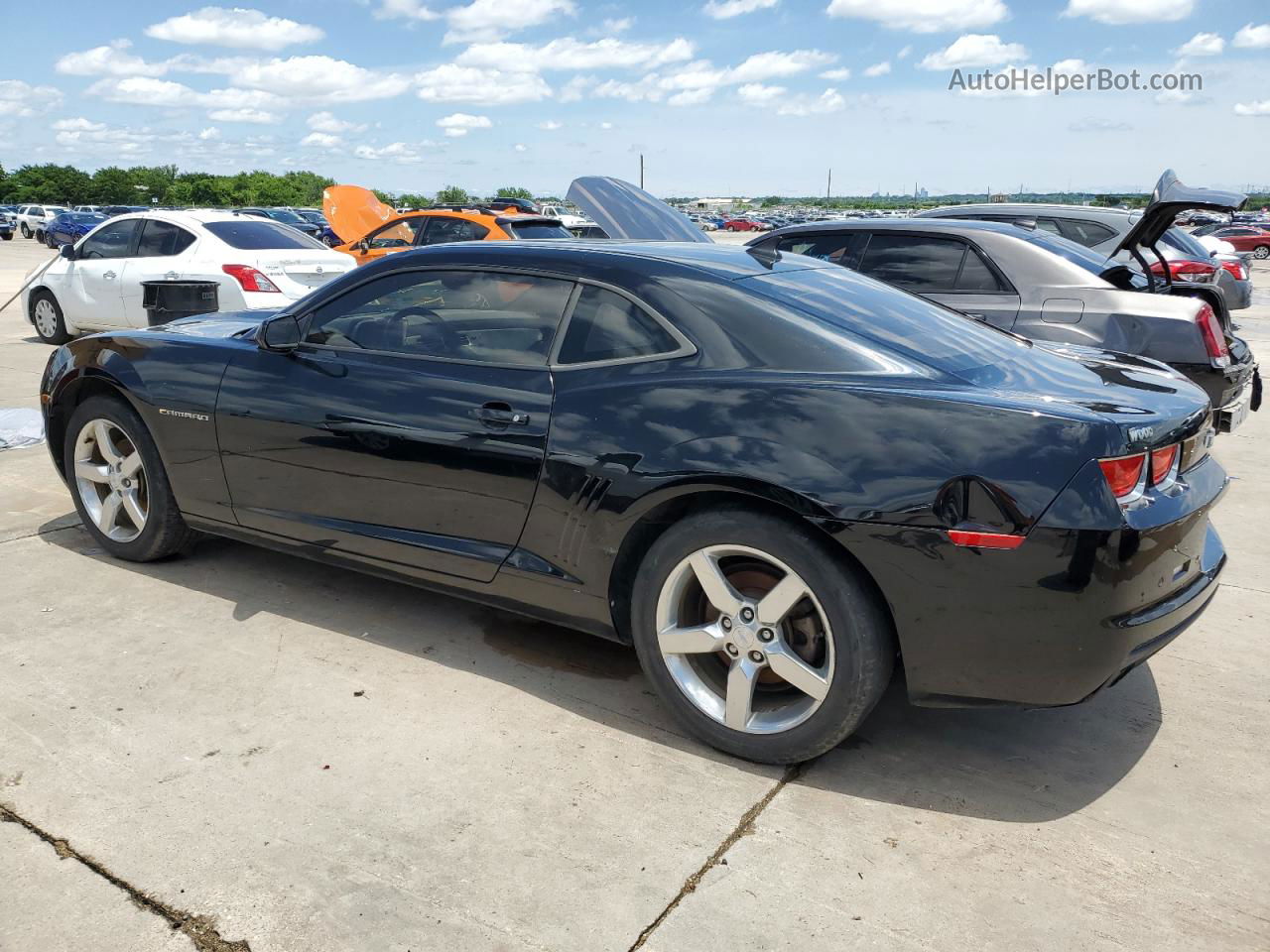 2010 Chevrolet Camaro Lt Black vin: 2G1FC1EV3A9170624