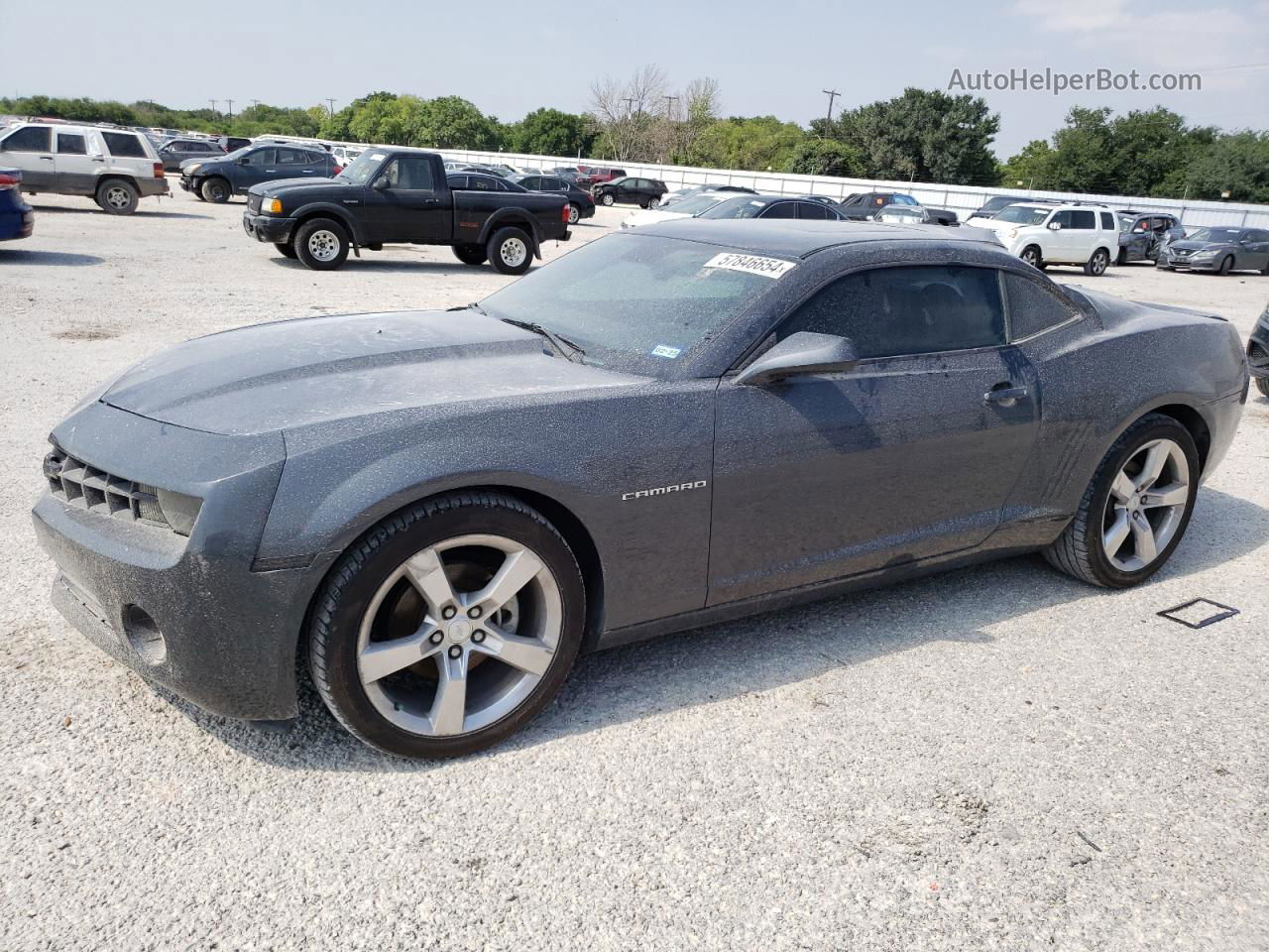 2010 Chevrolet Camaro Lt Gray vin: 2G1FC1EV3A9218204