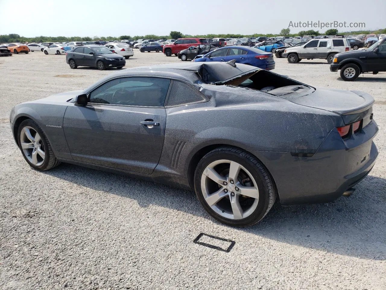 2010 Chevrolet Camaro Lt Gray vin: 2G1FC1EV3A9218204