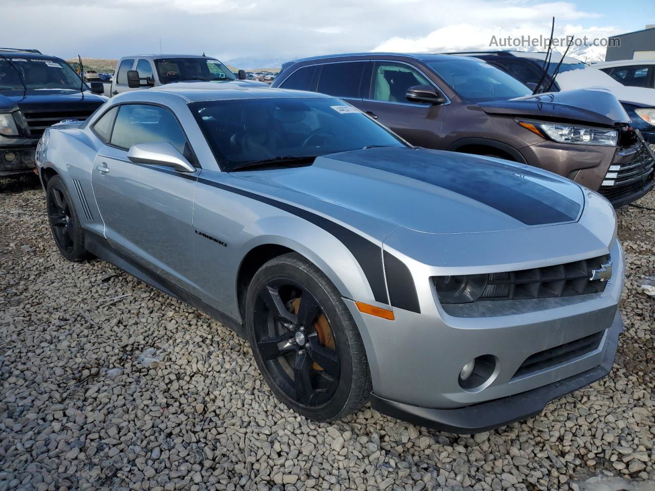 2010 Chevrolet Camaro Lt Серебряный vin: 2G1FC1EV5A9105709