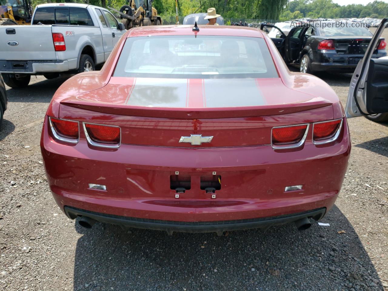 2010 Chevrolet Camaro Lt Красный vin: 2G1FC1EV5A9172939