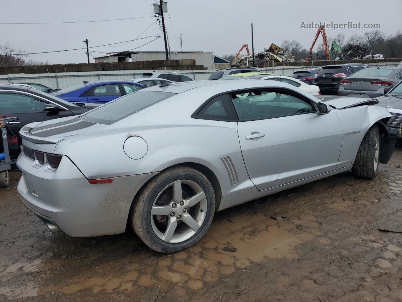 2010 Chevrolet Camaro Lt Silver vin: 2G1FC1EV5A9180698