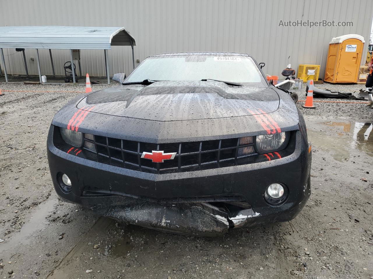 2010 Chevrolet Camaro Lt Black vin: 2G1FC1EV5A9211593