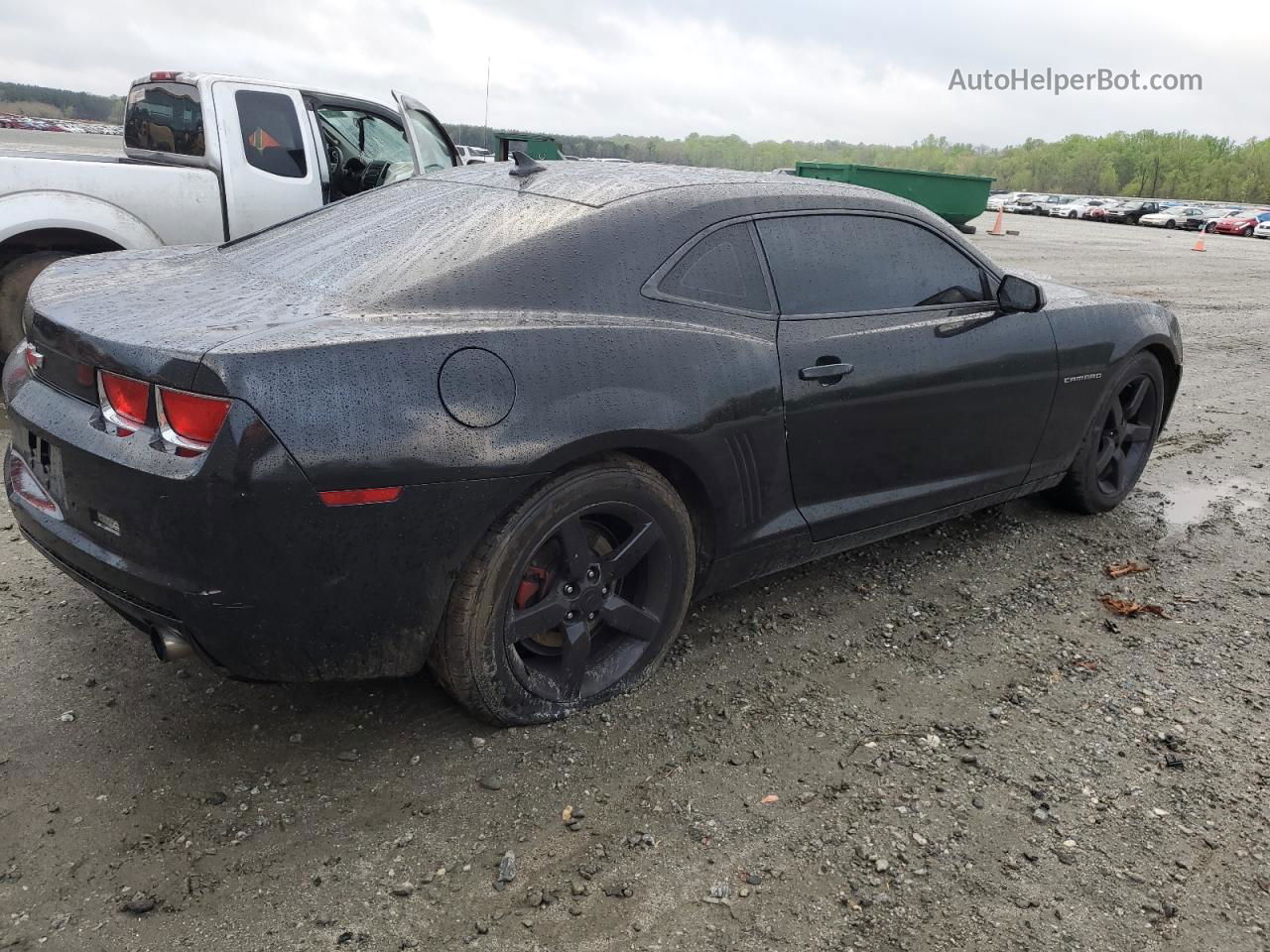 2010 Chevrolet Camaro Lt Black vin: 2G1FC1EV5A9211593