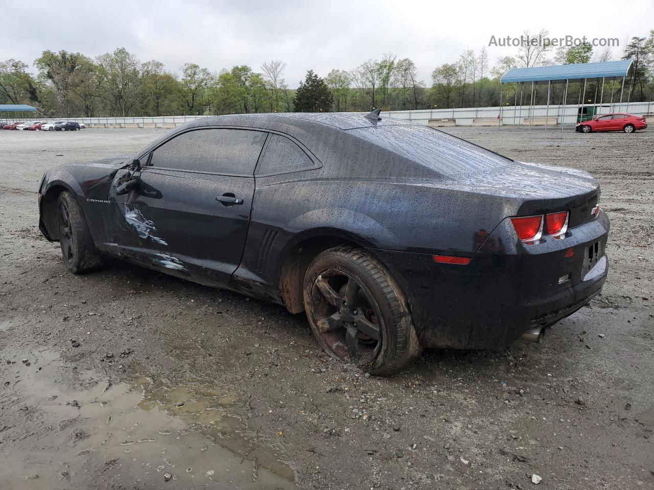 2010 Chevrolet Camaro Lt Black vin: 2G1FC1EV5A9211593