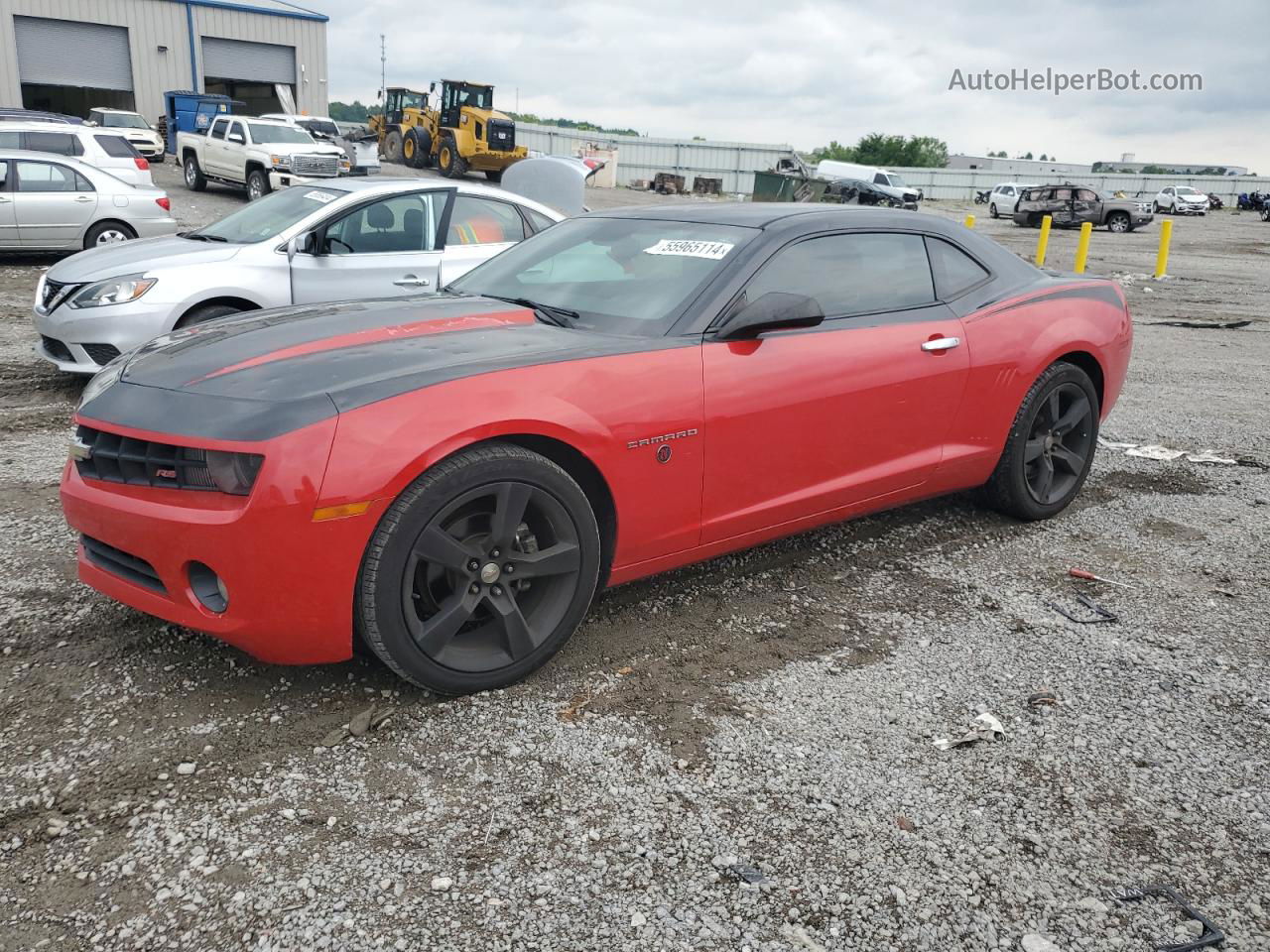 2010 Chevrolet Camaro Lt Двухцветный vin: 2G1FC1EV5A9215384