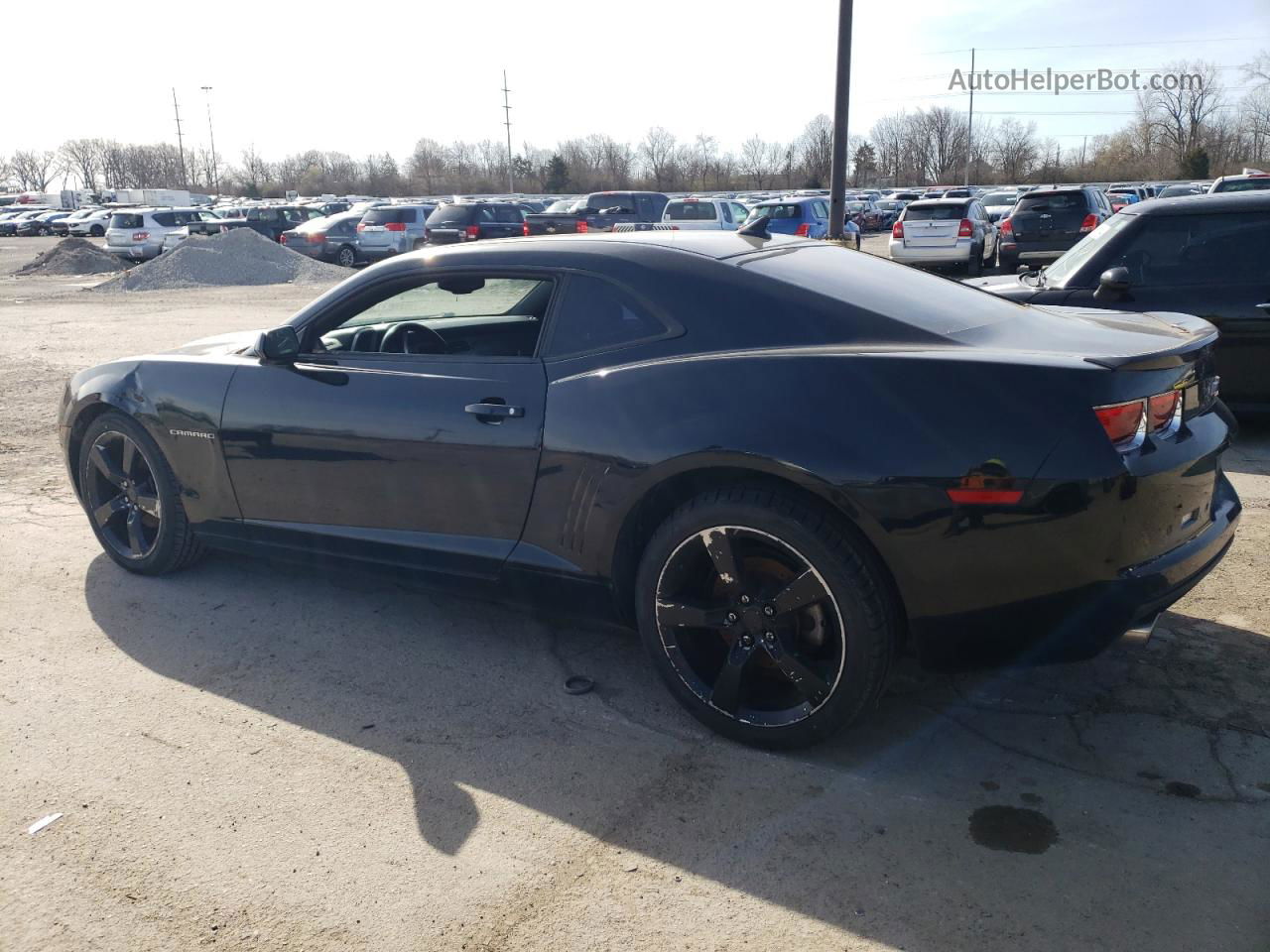 2010 Chevrolet Camaro Lt Black vin: 2G1FC1EV5A9224408