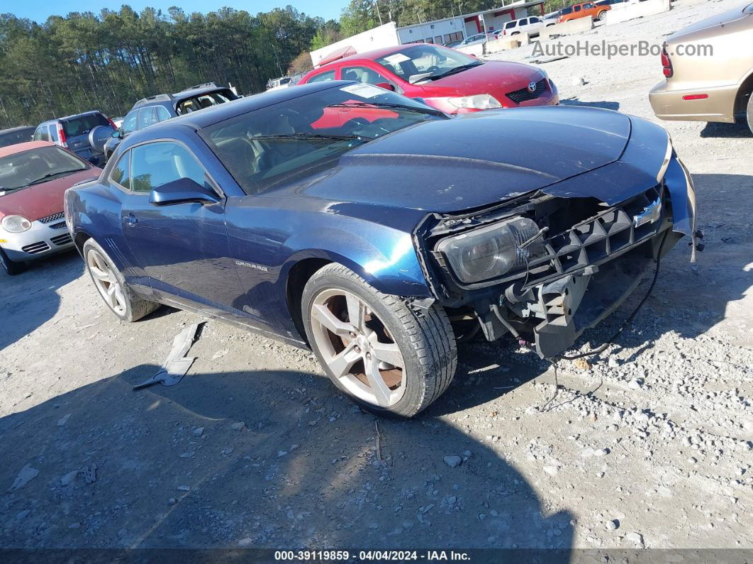 2010 Chevrolet Camaro 2lt Blue vin: 2G1FC1EV6A9103161