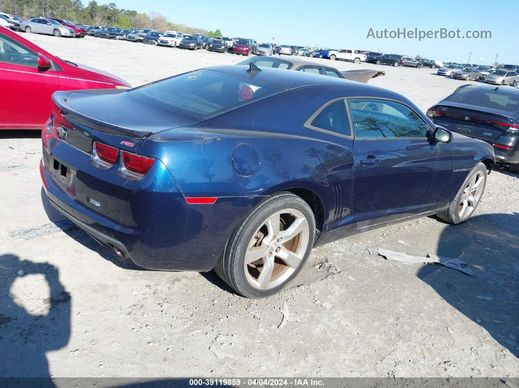 2010 Chevrolet Camaro 2lt Blue vin: 2G1FC1EV6A9103161