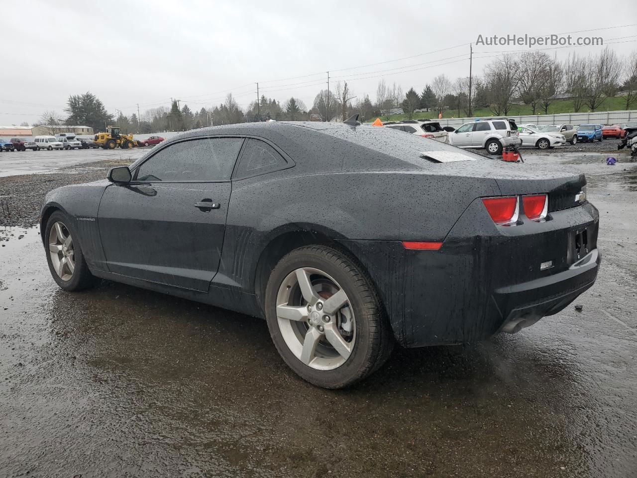 2010 Chevrolet Camaro Lt Black vin: 2G1FC1EV6A9173355