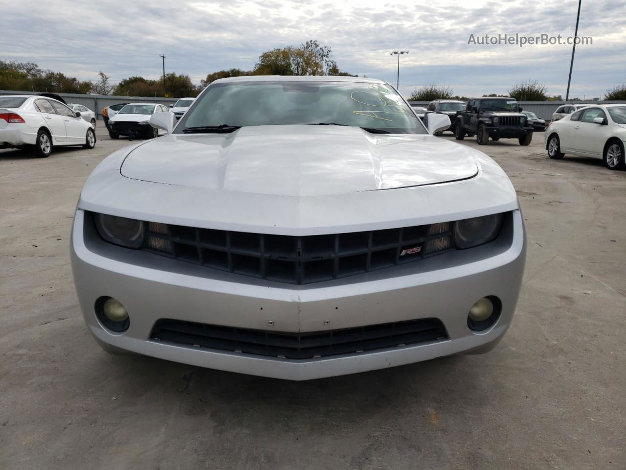 2010 Chevrolet Camaro Lt Silver vin: 2G1FC1EV6A9202921