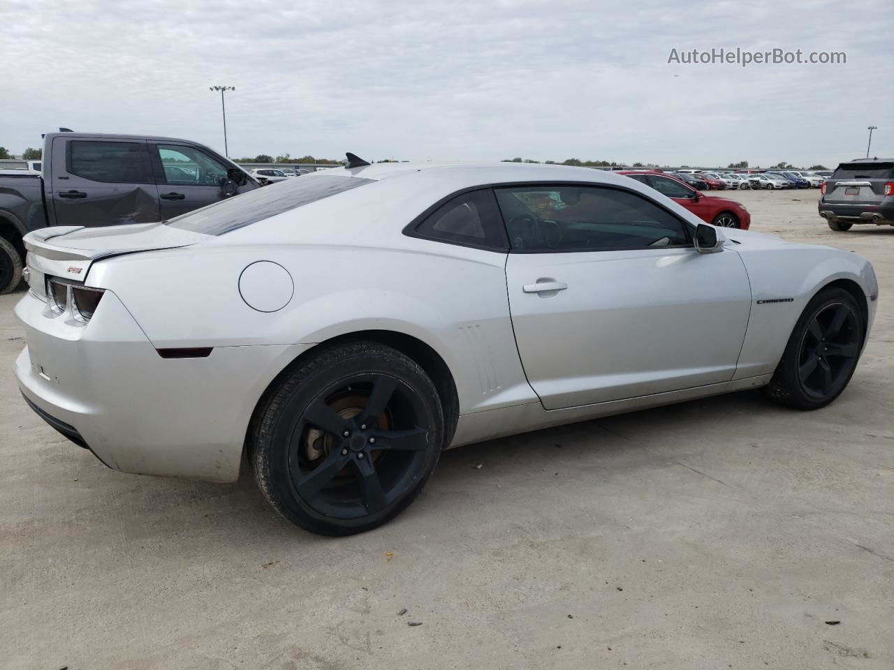 2010 Chevrolet Camaro Lt Silver vin: 2G1FC1EV6A9202921