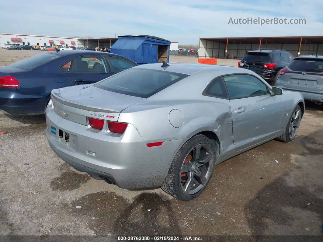 2010 Chevrolet Camaro 2lt Silver vin: 2G1FC1EV7A9100396