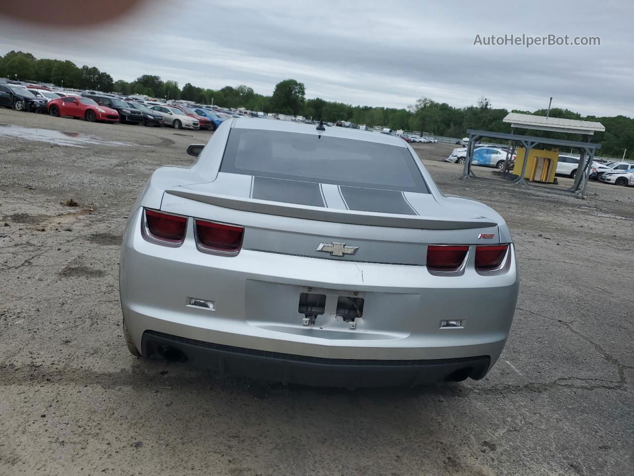 2010 Chevrolet Camaro Lt Silver vin: 2G1FC1EV7A9100818