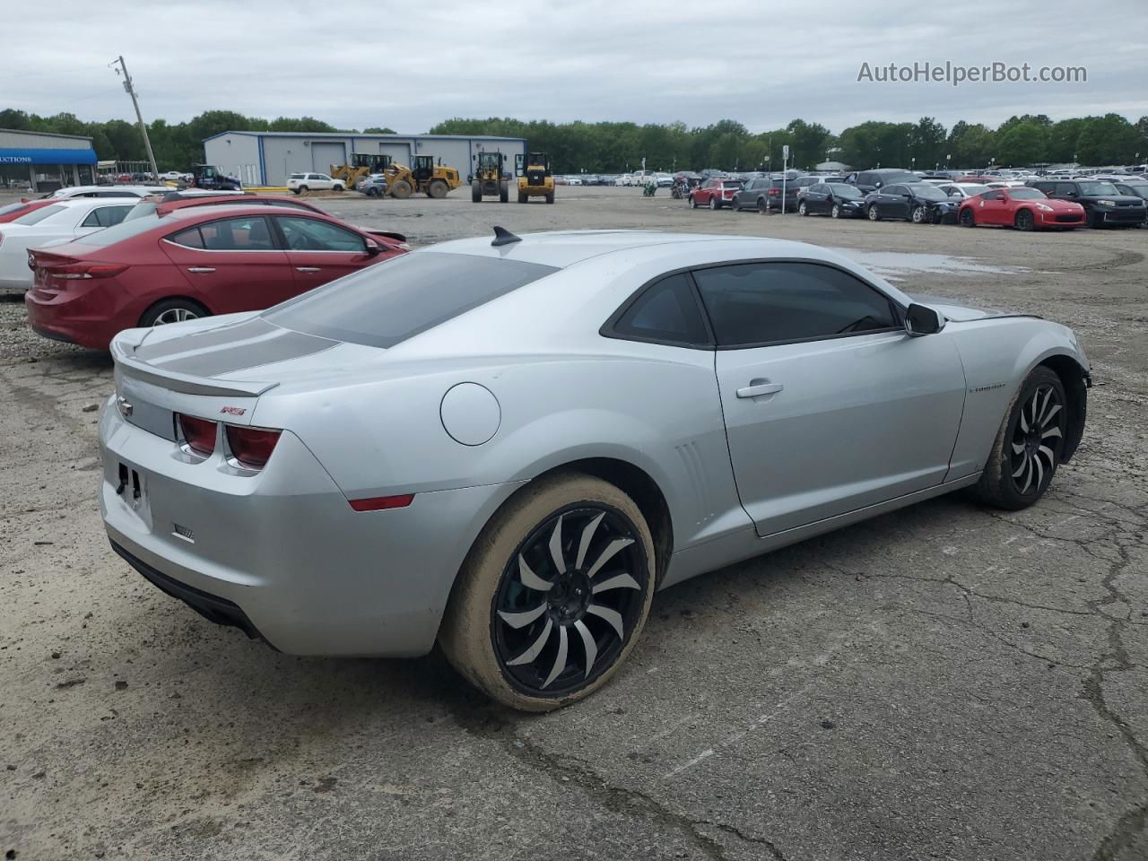 2010 Chevrolet Camaro Lt Silver vin: 2G1FC1EV7A9100818