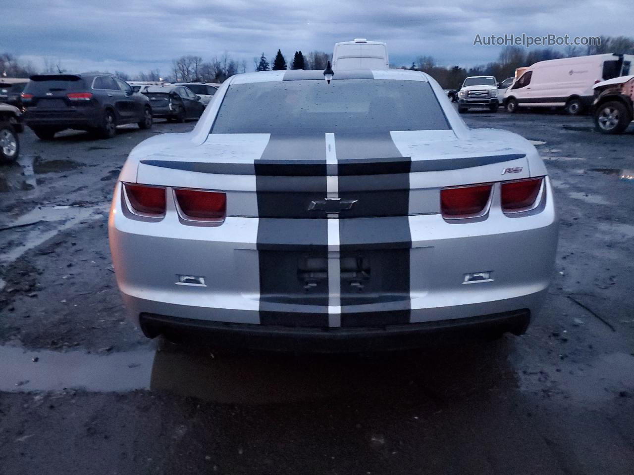 2010 Chevrolet Camaro Lt Silver vin: 2G1FC1EV7A9106179