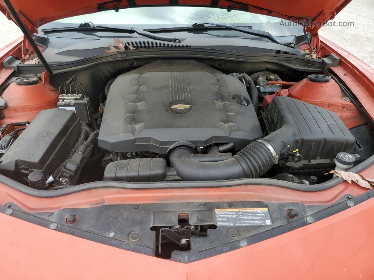 2010 Chevrolet Camaro Lt Оранжевый vin: 2G1FC1EV7A9152837