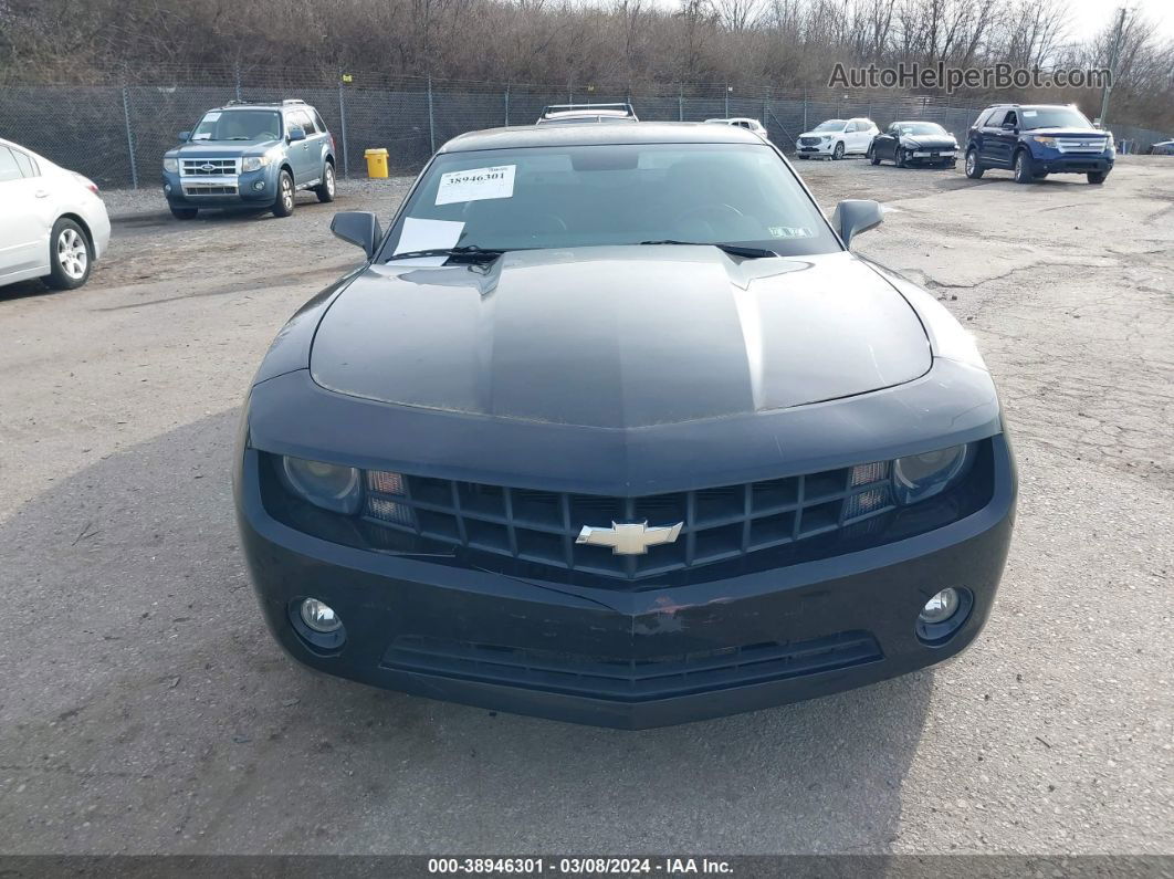 2010 Chevrolet Camaro 2lt Black vin: 2G1FC1EV7A9162395