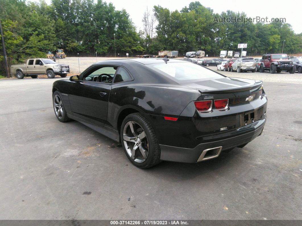 2010 Chevrolet Camaro 2lt Black vin: 2G1FC1EV7A9163546