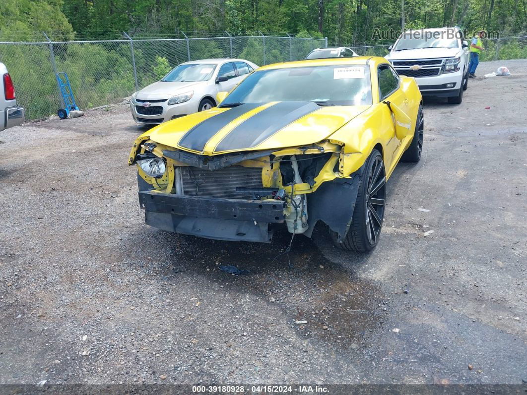 2010 Chevrolet Camaro 2lt Yellow vin: 2G1FC1EV8A9104229