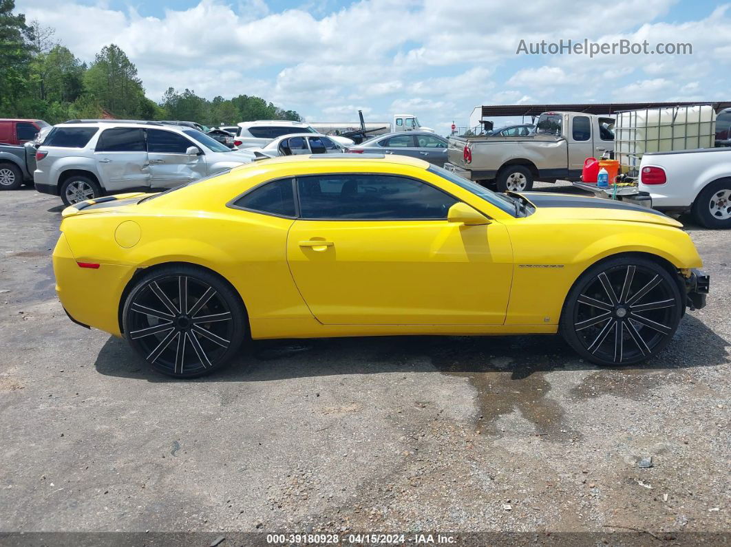 2010 Chevrolet Camaro 2lt Yellow vin: 2G1FC1EV8A9104229